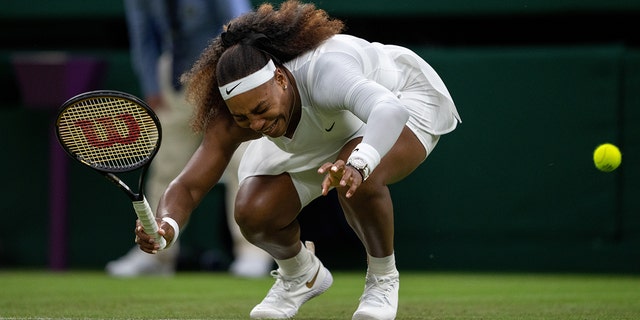 Serena Williams was in pain during Wimbledon at the All England Lawn Tennis and Croquette Club in London, England on June 29, 2021.