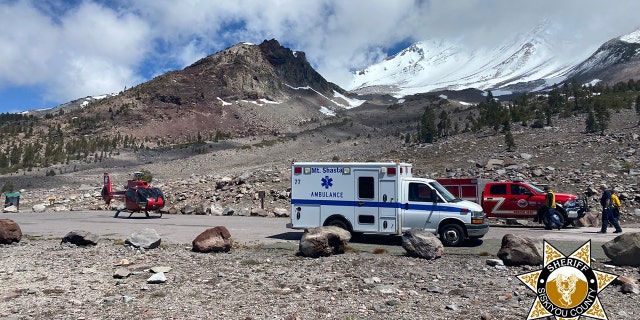 One climber died and four others sustained injuries in three separate incidents on Northern California's Mount Shasta on Monday.