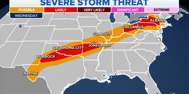 U.S. severe weather threat