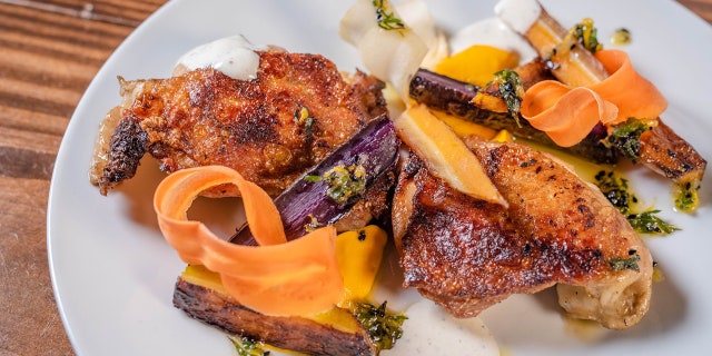 Try this brined chicken with leftover sweet tea for a new dinner idea.