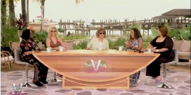 "The View" broadcasted live from the Bahamas on Monday.