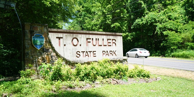 The T.O. Fuller State Park entrance and signage in Memphis, Tenn. (Tennessee State Parks) The trail offers "a nice little walk through our nature area."