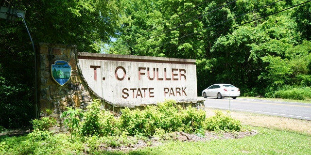 The T.O. Fuller State Park entrance and signage in Memphis, Tenn. (Tennessee State Parks) The trail offers "a nice little walk through our nature area."