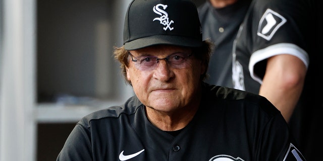 Chicago White Sox manager Tony La Russa smiles before a game against the Boston Red Sox at Guaranteed Rate Field.