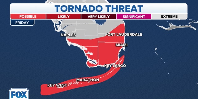 Florida tornado threat