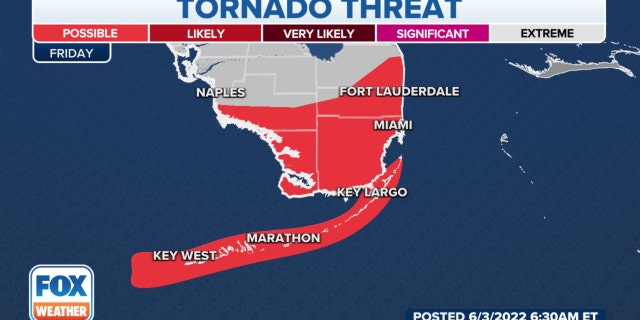 Florida tornado threat