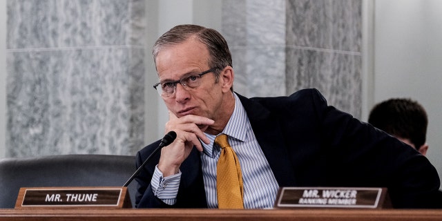 Sen. John Thune, R-S.D., accused Democrats of using a "cynical ploy" on amendment votes during the Senate's marathon "vote-a-rama" this weekend. 