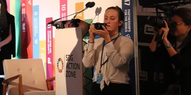 Today, Jones is a freelance videographer specializing in public health communications, mostly for nonprofit organizations in New York City.