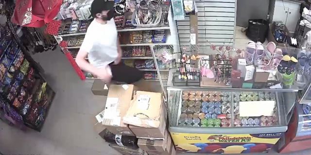 Police in Philadelphia are looking for the suspect of a robbery that took place on May 25 at a Dollar General, who fled from the store after the owner pulled out a gun on him.