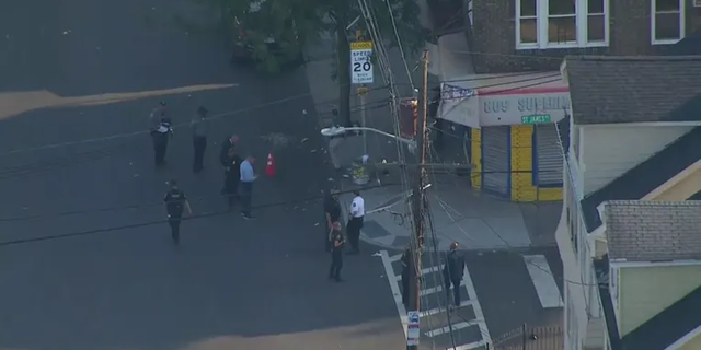 A shooting in Newark, New Jersey on Thursday evening left nine people injured.