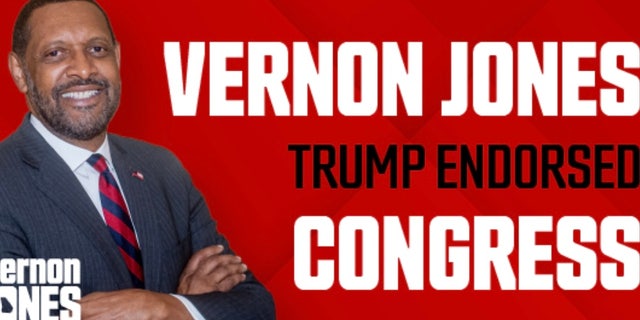Republican House candidate Vernon Jones is endorsed by former President Donald Trump as he runs for the GOP nomination in Georgia's 10th Congressional District