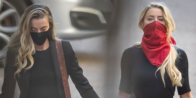 Heard and sister Whitney Heard Henriquez arrive at the High Court in London for a hearing in Johnny Depp's libel case against the publishers a U.K. outlet and its executive editor, Dan Wootton.