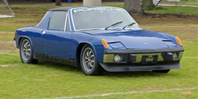 The 914 was repainted and mechanically restored. 