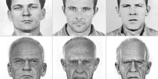 The U.S. Marshals Service released age-progressed photos last week of Frank Morris, Clarence Anglin and John Anglin, who may have escaped from the island prison in 1960. They would be in their 90s today.