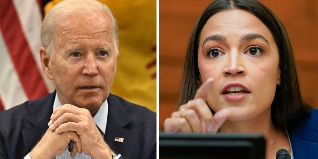 President Biden and AOC