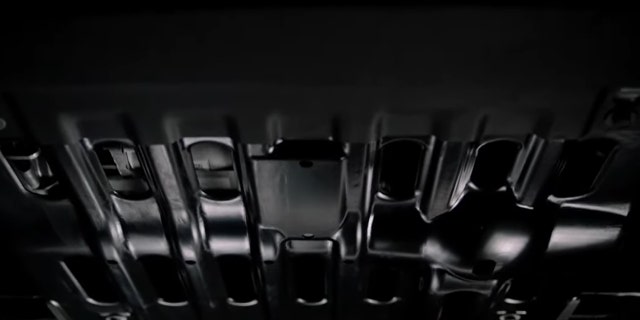 The Silverado ZR2 Bison features upgraded off-road equipment, including new skid plates.