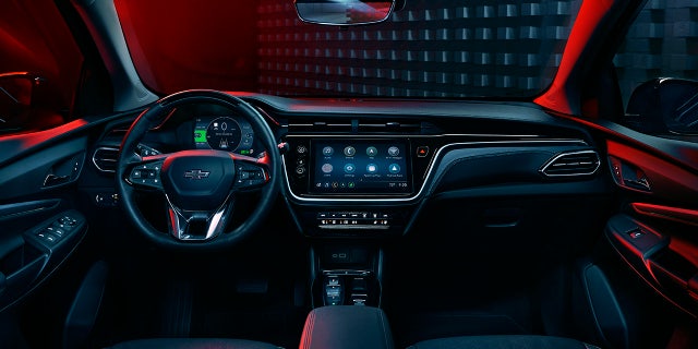 The Bolt EUV can be equipped with a Super Cruise hands-free highway driving system.