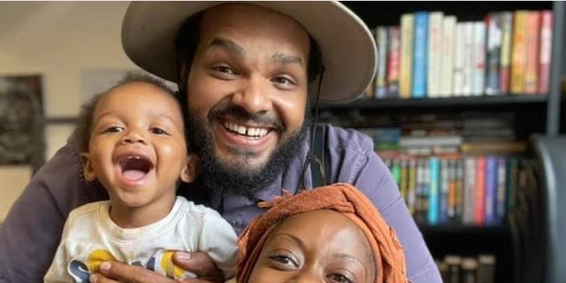 Co-founders Kaila Boulware Sykes, Raymond Sykes, and their 2-year-old son Truth Imanu’el Sykes. 