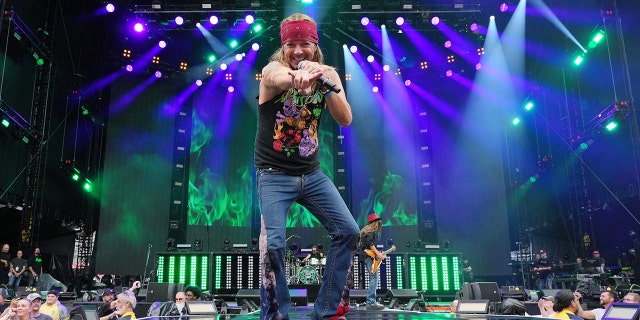 Bret Michaels of Poison was hospitalized after a "bad reaction" to his medication.