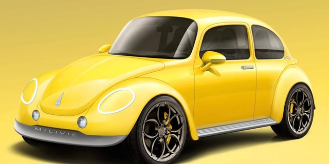 The Milivié 1is a modernized version of the VW Beetle.