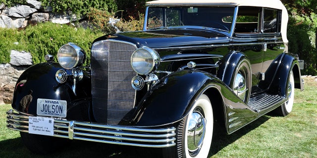 This 1933 Cadillac V-16 was owned by Al Jolson.