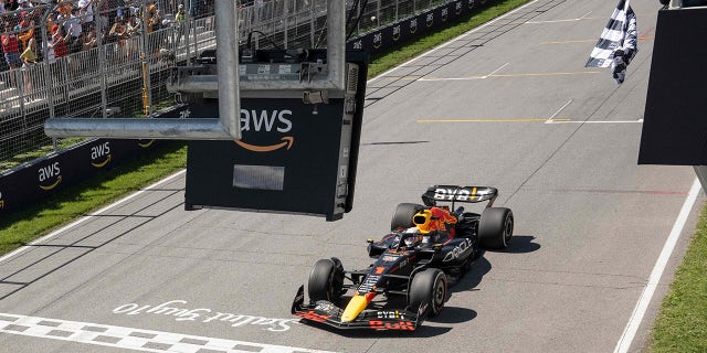 Max Verstappen won the F1 Canadian Grand Prix from pole position.