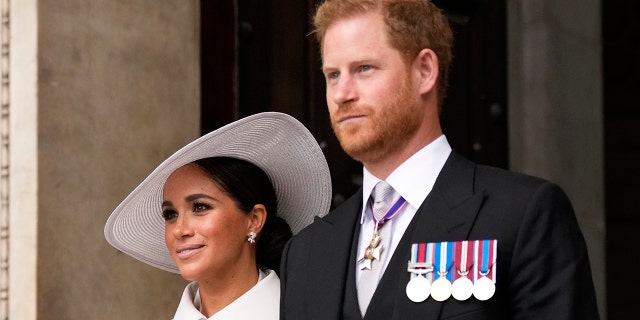 In June, Prince Harry and Meghan Markle briefly traveled to the UK for Queen Elizabeth's Platinum Jubilee, which marked the 96-year-old's 70 years on the throne.