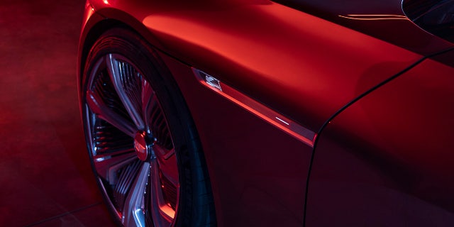 The Celestiq brings back a Cadillac logo from the 1930s.