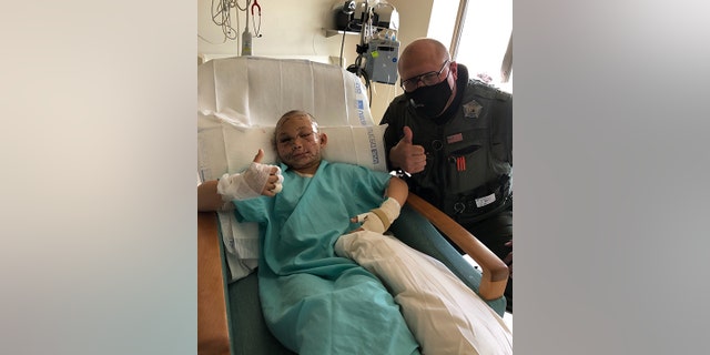 Lily Kryzhanivskyy was released from the intensive care unit on Monday after sustaining multiple wounds to her head and upper body when a cougar attacked her over the weekend.