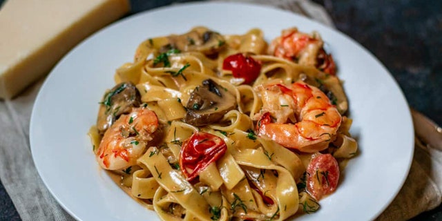 Attempt this creamy shrimp pasta recipe for your next dinner entree.