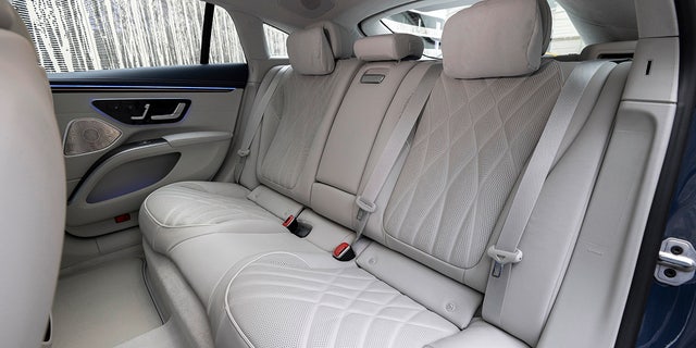 The EQS is as spacious as an S-Class.