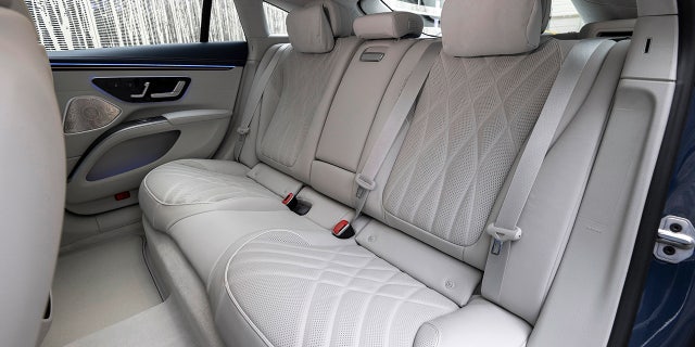 The EQS is as spacious as an S-Class.