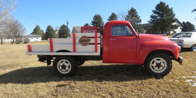 Moser's favorite is his 1952 Studebaker R15 pickup.