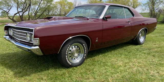 This Ford Torino GT Cobra Jet clone is based on a 1969 Ford Fairlane.