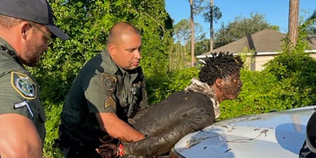 Sterling Orlando Davis-Jones was arrested Monday in connection with an armed carjacking. He has a criminal record dating back to when he was 10 years old, authorities said.