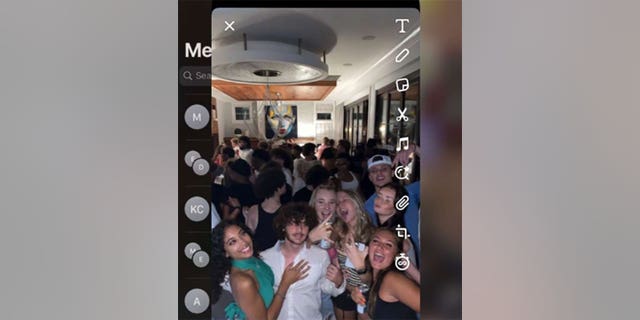 Walton County Sheriff’s Office shared Snapchat photo showing teens smiling at illegal Seaside party in burglarized home.