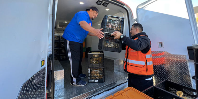 San Diego nonprofits team up to rescue viable food that would have gone to waste and deliver it to those in need.