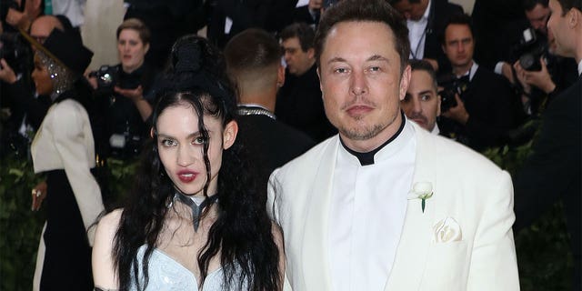Tesla CEO Elon Musk and his ex-girlfriend Claire Boucher, who is also known as Grimes.