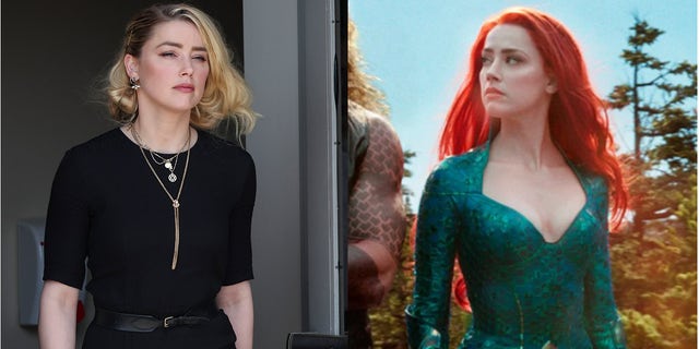 Amber Heard says reports of her 'Aquaman 2' role being recast are "slightly insane"