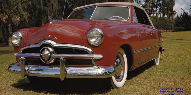 The 1949 Ford was the first all-new American vehicle designed after World War 2.