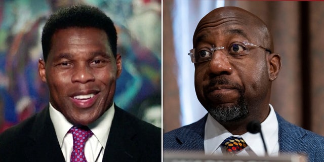 Georgia Republican Senate candidate Herschel Walker (left) and incumbent Democratic senator.  Raphael Warnock intends to hold a debate before the midterm elections this fall.