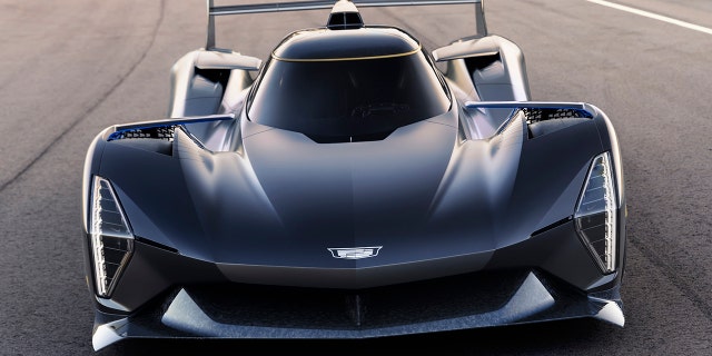 The Cadillac Project GTP Hypercar previews the brand's future styling.