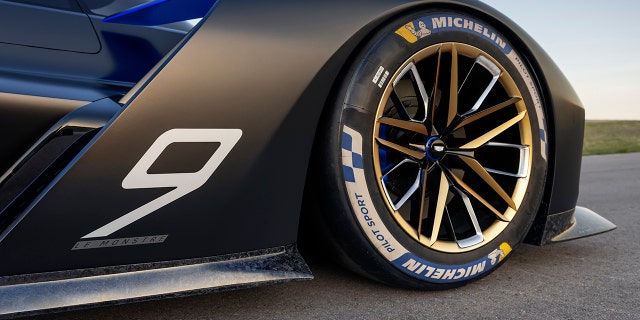 The Cadillac Project GTP Hypercar wears the same number as "Le Monstre" and displays its name.