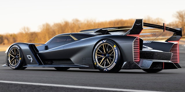 The Cadillac Project GTP Hypercar is powered by hybrid drivetrain that combines a 5.5-liter V8 and electric motor.