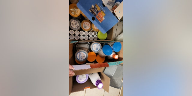 Westman's baby formula pantry is inside her home amid the nationwide shortage. The stay-at-home mother accepts baby formula and monetary donations and works with other volunteers through Facebook.