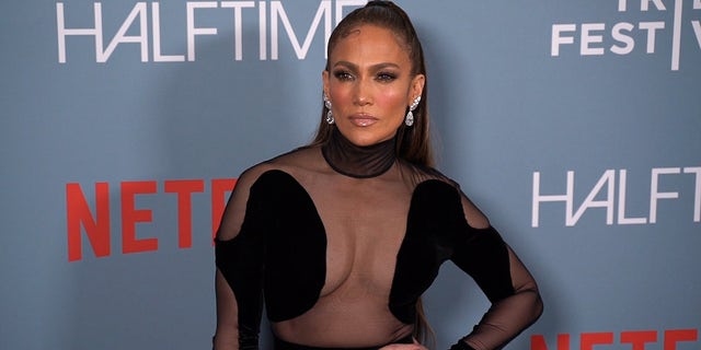 Jennifer Lopez attended the premiere of her new Netflix documentary "Halftime."