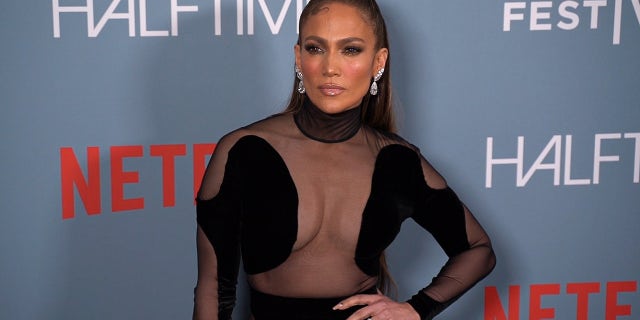 Jennifer Lopez attended the premiere of her new Netflix documentary "Halftime."