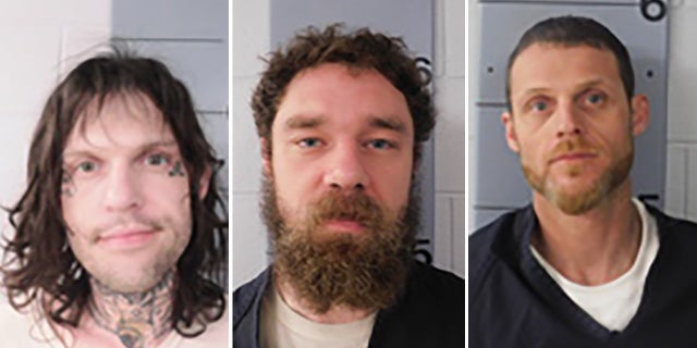 Lance Justin Stephens, 29, Matthew Allen Crawford, 29, and Christopher Allen Blevins, 37, escaped from the Barry County Jail in Missouri early Friday and may have left the state, authorities said.