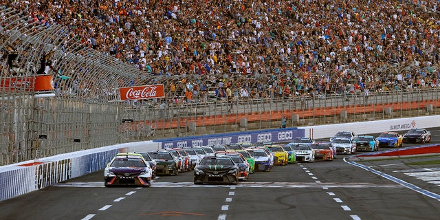 The Coca-Cola 600 in Charlotte was a sell-out race.