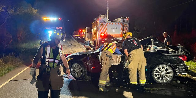 The cause of the crash was under investigation.